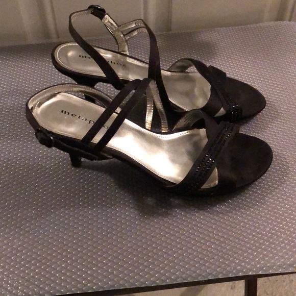 Metaphor black dressy women shoes size 7 1/2 - Picture 2 of 3